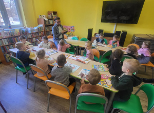 Zajęcia biblioteczne "Nasi pupile"