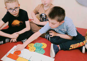 Zabawa z "termometrem uczuć".