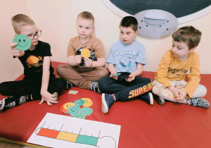 Zabawa z "termometrem uczuć".