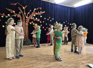 Jesienny występ "Żabek"