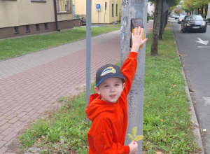 "Bezpieczni na drodze" - wycieczka na pobliskie skrzyżowanie