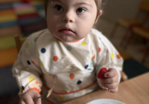 Nina i jej zdrowe śniadanie