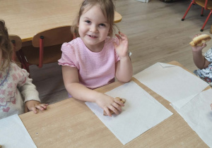 Degustacja rogalików.