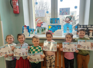 Konkurs plastyczny "Zima moich marzeń"