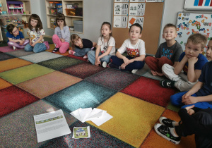 Dzieci podczas zajęć.