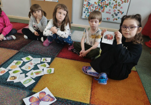 Dzieci podczas zajęć.