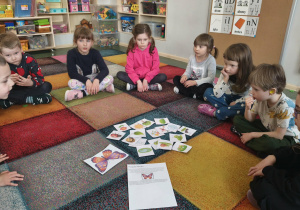 Dzieci podczas zajęć.