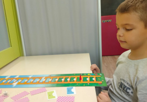 Staś i jego drabina logopedyczna