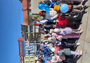 Sarenki w trakcie finału wydarzenia na placu Wolności