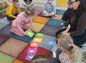 Zajęcia w grupie "Wiewióreczki"