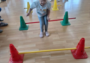 Przejście przez przeszkodę.