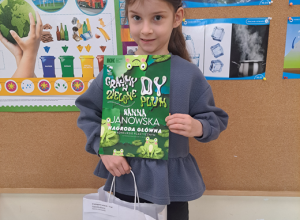 NAGRODA GŁÓWNA W KONKURSIE PLASTYCZNYM "GRAJMY W ZIELONE"