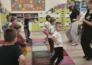 Zajęcia taneczne.